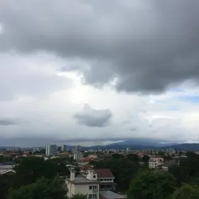 Céu nublado em Barueri