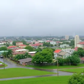 semana começa com chuva e temperaturas baixas em Barueri