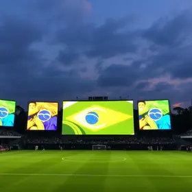Barueri e Santana de Parnaíba transmitem próximo jogo do Brasil em telões
